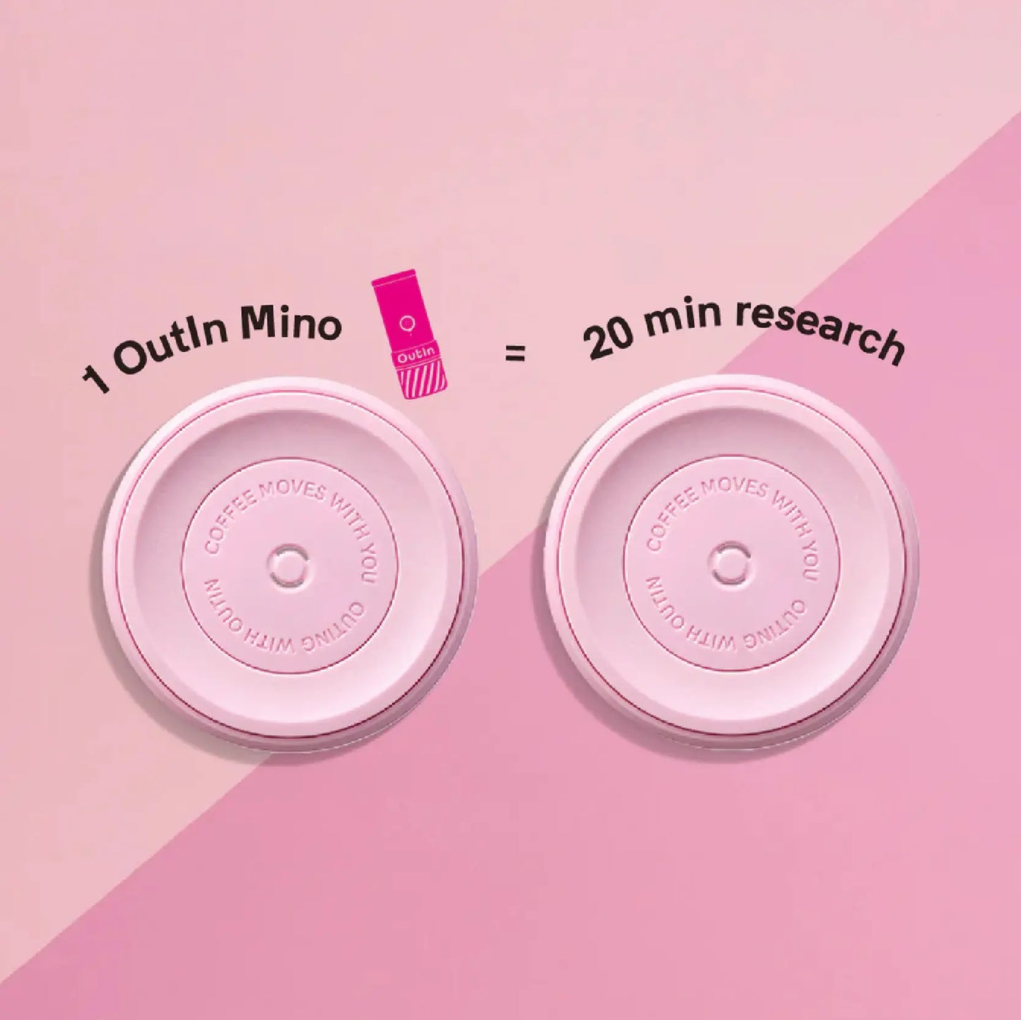 Mino Portable Espresso Machine (Rose Clay) X BCRF